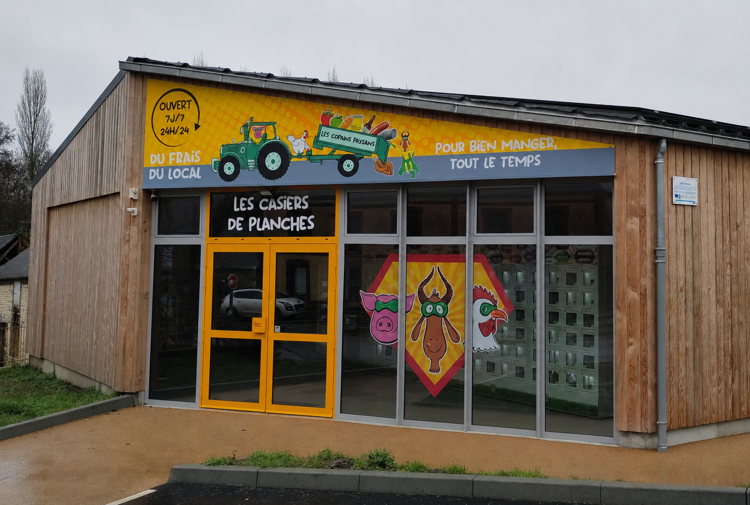 Drive communal : faciliter l’accès aux produits des fermes locales